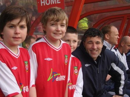 Connah, Mathew, Sam and Dean Saunders
